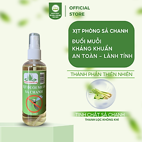 Xịt Sả Chanh ADEVA Đuổi Muỗi Giúp Tránh Xa Các Loại Côn Trùng, Ruồi