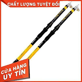 BỘ CẦN CÂU MÁY HUNTS MAN MÁY CÂU CÁ kim loại QE - Bộ cần huntman máy QE