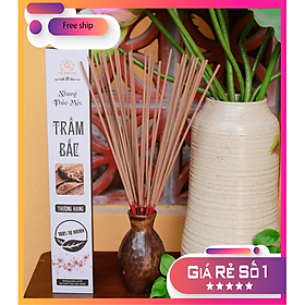 Mua Hộp 100 nén nhang Trầm Bắc dài 38cm -không sử dụng hóa chất  ít khói  mùi dịu nhẹ