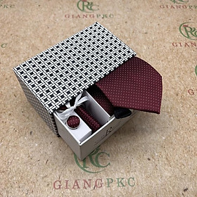 Cà vạt nam 8cm quà tặng đẳng cấp 2022