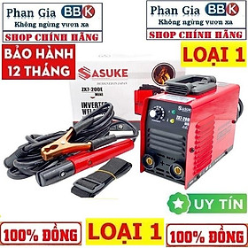 Máy hàn que SASUKE 200Z, Máy hàn que 2.5 - 3.2mm ,100% Dây đồng, Bảo hành 1 năm