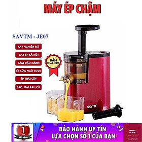 Mua Máy ép trái cây  rau củ tốc độ chậm SAVTM JE07 giá tốt  bảo hành động cơ 6 tháng