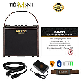 Mua  Pin Sạc  Bluetooth  Amply Guitar Acoustic Nux AC25 - Loa Ampli AC-25 Amplifier Hàng Chính Hãng - Kèm Móng Gẩy DreamMaker