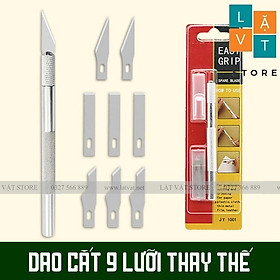 Mua Dao điêu khắc  dao cắt chống trượt dùng để làm đồ handmade  tỉ mỉ - Có thể thay thế đi kèm  màu bạc trắng