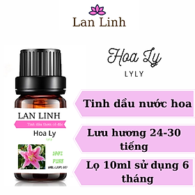 Mua Tinh dầu thiên nhiên nguyên chất thơm lâu hương Hoa Ly cô đặc Lan Linh  khử mùi  xông thư giãn 10ml
