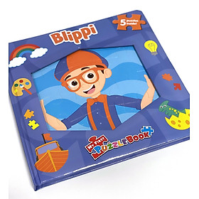 My First Puzzle Book: Moonbug Blippi