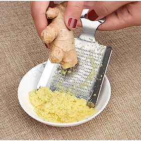 Mua Dụng cụ bào tỏi bào gừng thép không ghỉ loại xịn dày
