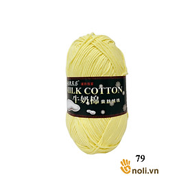 Len Milk Cotton 125gr loại 1 (Mã 75-81)