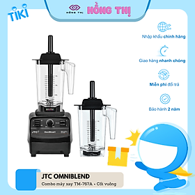 Combo Máy Xay Sinh Tố Công Nghiệp JTC Omniblend I TM-767A 1200W (1.5L) và Cối Rời JTC Omniblend (1.5L) - Chính Hãng