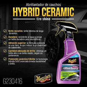 Meguiar's Dưỡng lốp có thành phần Ceramic chống bám nước - Hybrid Ceramic Tire Shine, G230416