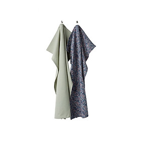 Mua Khăn | JYSK Hyacint | bộ 2 chiếc | cotton | xanh lá | R50xD70cm