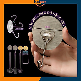 Mua Móc Dán Tường Treo Đồ Nặng INOX 8KG Siêu Dính Chịu Lực Trang Trí Decor Tường