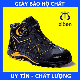 [Hàng Chính Hãng] Giày Bảo Hộ Hàn Quốc Ziben 166 Đế Chống Đâm Xuyên, Chống Va Đập Mạnh, Chống Trơn Trượt