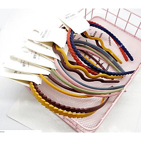 Bờm tóc cài tóc nữ trẻ trung phong cách Hàn Quốc - Bộ 2 bờm