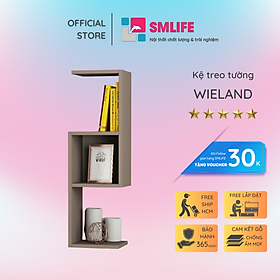Mua Kệ gỗ trang trí trưng bày hiện đại SMLIFE Wieland