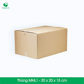 20 Thùng carton - Mã MHL1 - Kích thước 30x20x15 (cm)