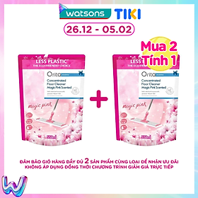 Nước Lau Sàn Orita Đậm Đặc Hương Magic Pink Floor Cleaner 550ml