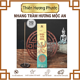 Nhang trầm hương Mộc An 100 nén 125g không có hoá chất độc hại, ít khói, mùi thơm thanh nhẹ, dịu ngọt