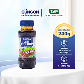 Xốt ướp BBQ vị truyền thống Gungon dùng cho thịt heo, gà, hải sản 240g
