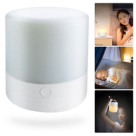 Night Light Bedside Lamp Touching Sensor Multi-color Light Switch Brightness Adjustable