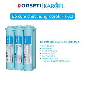 Mua Bộ lõi máy lọc nước KAROFI Smax hiệu suất cao HP 6.2 - Hàng chính hãng