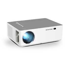 Máy chiếu phim BYINTEK K20 1080p Full HD với đèn sáng 500 ANSI Lumens tương thích với laptop, máy tính, đầu đĩa, TV Box