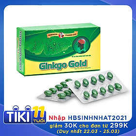TPCN tăng cường tuần hoàn máu não, giảm nguy cơ lão hóa – GINKGO GOLD – Robinson Pharma USA