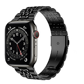 Mua Dây Đeo Thép Luxury Dành Cho Apple Watch Series 1-8 Size 42/44/45mm  Apple Watch Ultra 49mm Steel Band_ Hàng Chính Hãng