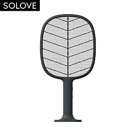 SOLOVE Bug Zapper Mosquito Killer Electric Fly Swatter Mosquitoes Lamp & Racket 2 in 1 Fly Zapper Rechargeable Mosquito