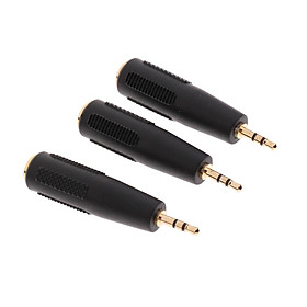 3.5mm Female to 2.5mm Male Audio Video Headphone Earphone Adapter Connector