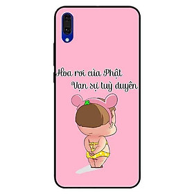 Ốp lưng dành cho Huawei Y7 Pro - mẫu Quỳnh Hoa Rơi