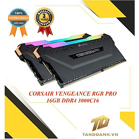 Ram máy tính để bàn CORSAIR VENGEANCE RGB PRO BLACK DDR4 - CHÍNH HÃNG