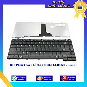 Bàn Phím cho Toshiba L640 đen - L640D - Hàng Nhập Khẩu New Seal