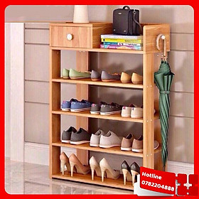 Mua Giá Để Giày  Kệ Giày  Kệ Giầy Dép - Tủ Giày Gỗ 5 Tầng - Loại Tốt