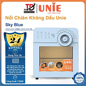 Mua Nồi Chiên Không Dầu UNIE Sky Blue  Dung tích lớn 14 5L công suất 1700W  Hàng Chính Hãng