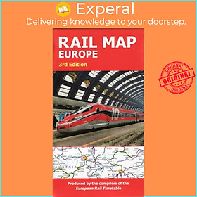 Sách - Rail Map Europe - 3rd Edition, 2nd revision by  (UK edition, paperback)