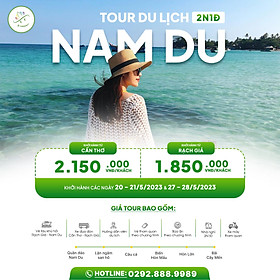 Tour Nam Du 2 ngày 1 đêm giá rẻ