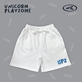 UPZ Quần Shorts Thun Thêu Chữ UPZ (6 Màu)