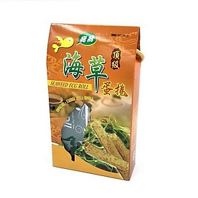 ( Đặc sản nông nghiệp Tân Hoa xã) Bánh trứng cuộn rong biển cao cấp 144g/ hộp (2 cái x 4 gói)