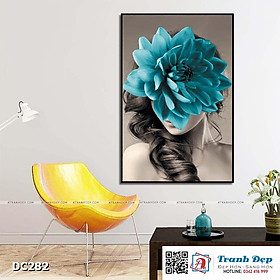 Mua Tranh đơn canvas treo tường Decor Cô gái nghệ thuật - DC282
