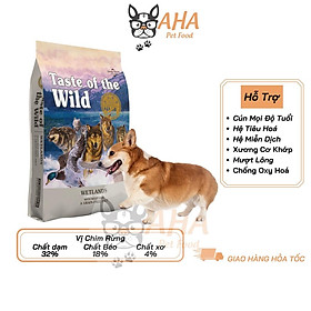 Thức Ăn Cho Chó Corgi Taste Of The Wild Bao 500g - Thức Ăn Cho Chó, Vị Thịt Chim Rừng, Trái Cây Rau Củ Quả