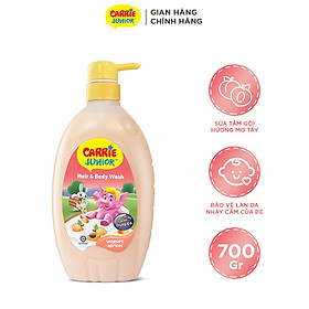 Sữa Tắm Gội Cho Bé Carrie Junior Hương Mơ Tây 700g