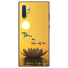 Ốp lưng in cho Samsung Note 10 Plus Mẫu Tâm An