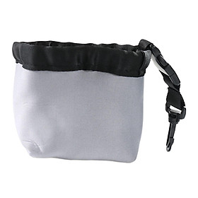 Golf Ball Cleaning Bag Golf Club Head Cleaner with Clip Golf Bag Accessories