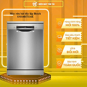 SMS4HTI16E - Máy rửa chén độc lập Bosch Seri 4 13 Bộ SMS4HTI16E - HÀNG CHÍNH HÃNG - GIAO HCM
