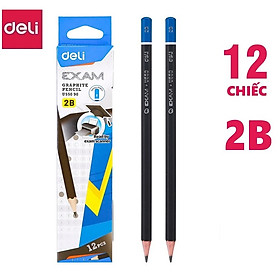 Hộp 12 cây bút chì Exam 2B Deli - EU55090
