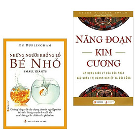 Combo Sách Quản Trị Doanh Nghiệp Bán Chạy: Những Người Khổng Lồ Bé Nhỏ + Năng Đoạn Kim Cương (Bộ 2 Cuốn Mọi Nhà Lãnh Đạo, Quản Lý Nên Đọc / Tặng Kèm Bookmark Happy Life)