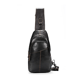 Túi đeo chéo nam DA BÒ THẬT – BEE GEE DCN9333