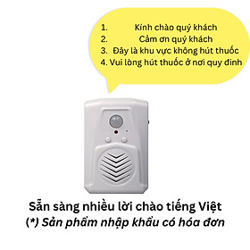 Mua Chuông Cửa Báo Khách Tiếng Việt Cảm Biến Không Dây Homematic MSPIR01