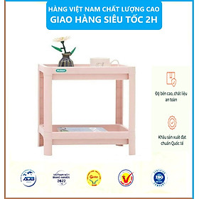 Kệ Để Đồ Đa Năng Osaka Hokori, Nhựa Việt Nhật Kệ Để Đồ Decor Nhà Cửa Xinh Xắn 2 Tầng - Hàng Việt Nam